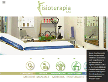 Tablet Screenshot of fisioterapiasrl.com